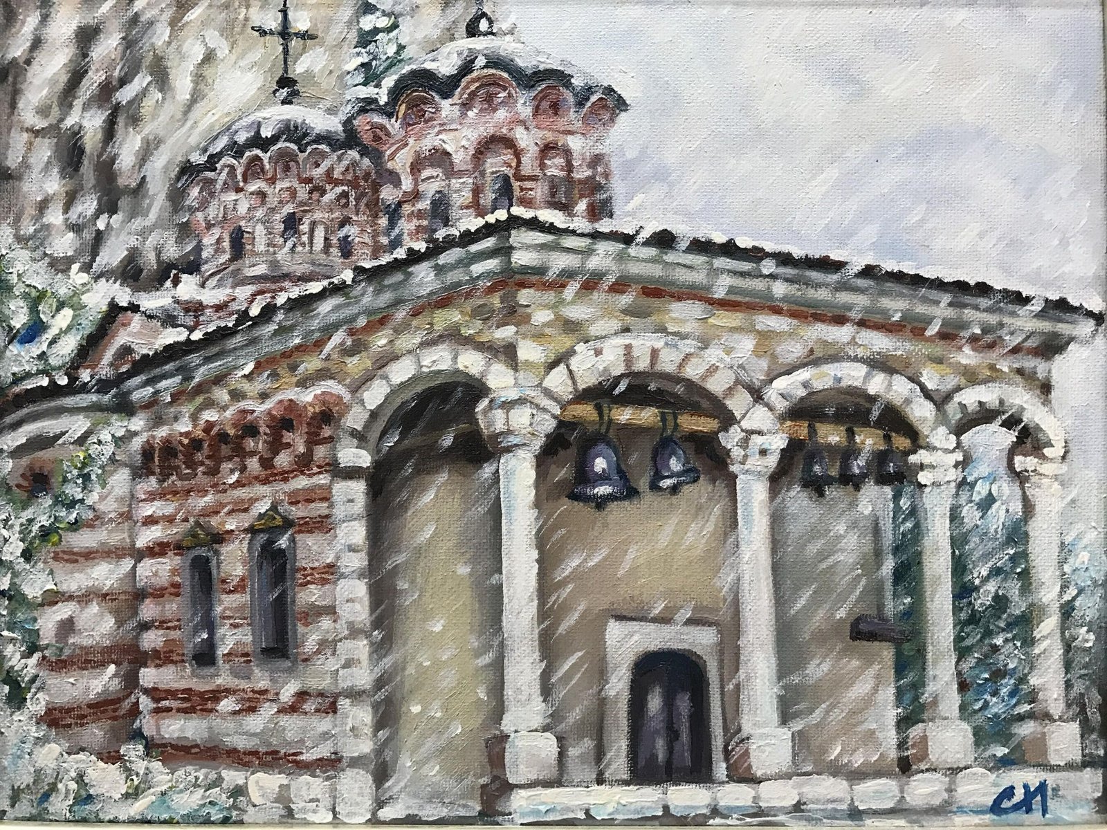 Снежна църква - манастир Св. Троица